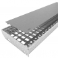 Mobile Preview: MEAFloor rough/smooth grating support approx. 800x200mm gray - Kopie
